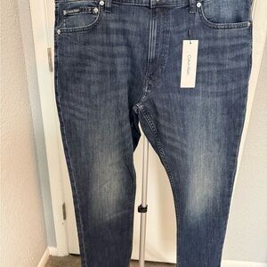 Calvin Klein Men's Denim Straight Jeans